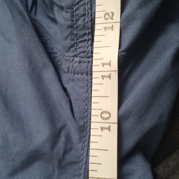 Style & Co Pull On Blue Cotton Blend Cropped Pants Women's Size 12 - Picture 13 of 15